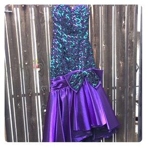 80s Prom Dress